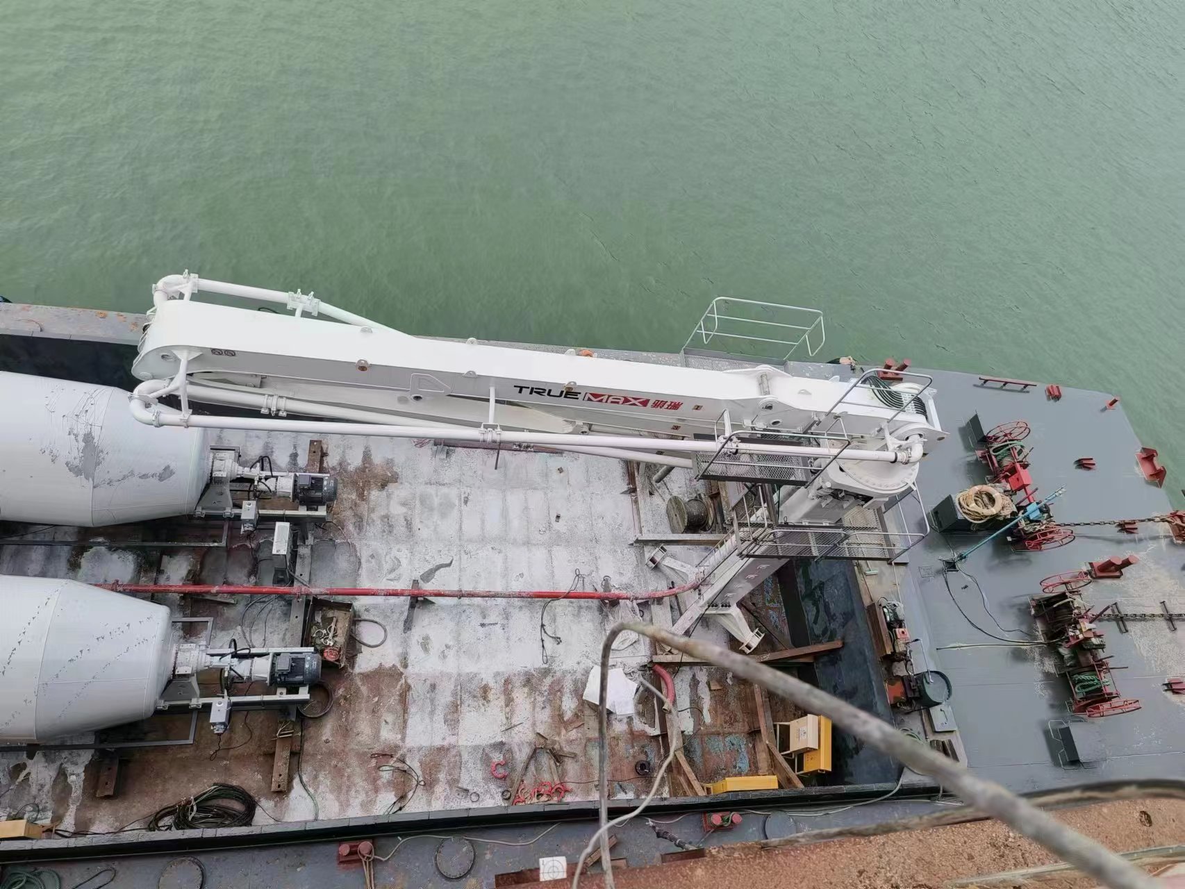 跨海大桥33米船用布料机